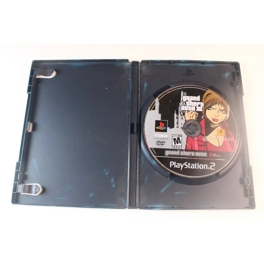 Grand Theft Auto III 3 (Sony Playstation 2, PS2) Authentic, Tested/Works